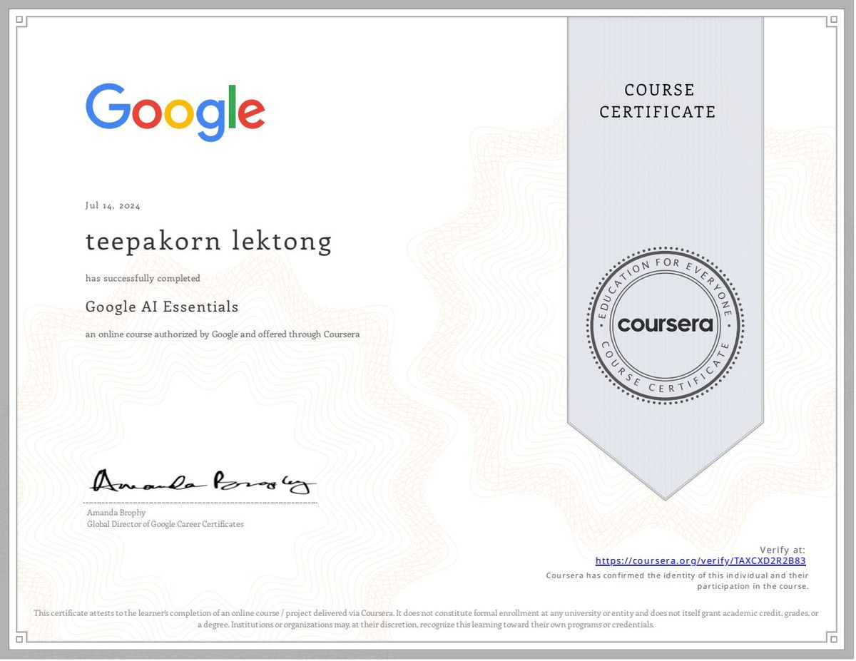 Google AI Essentials