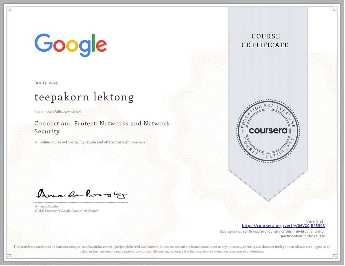 Connect and Protect: Networks and Network Security